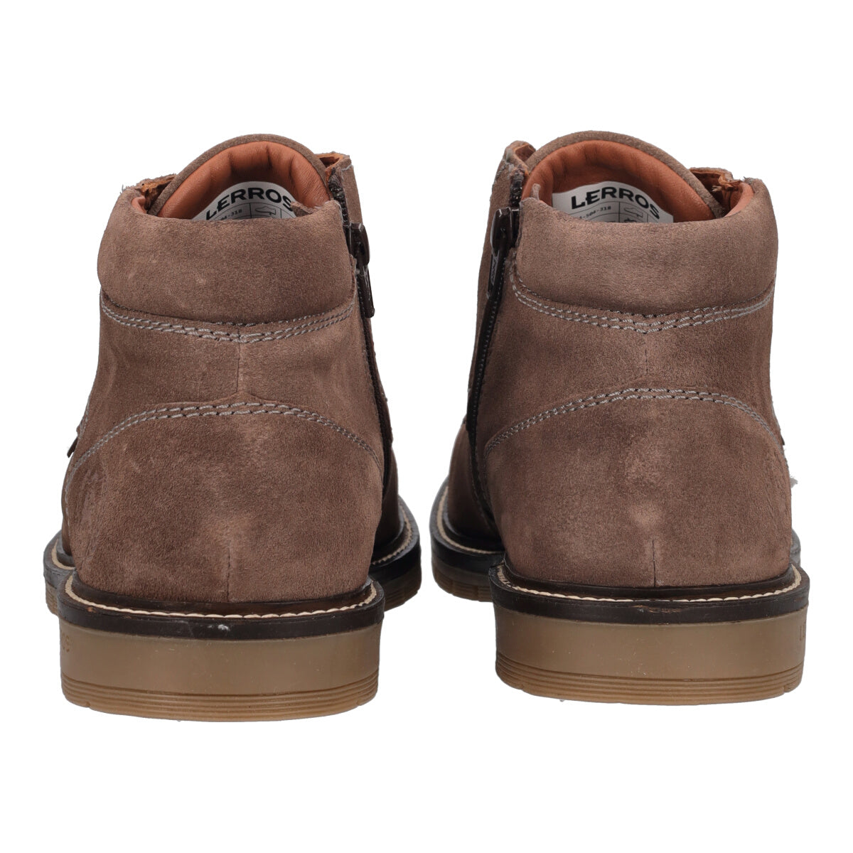 Polacchi Uomo Taupe in Pelle