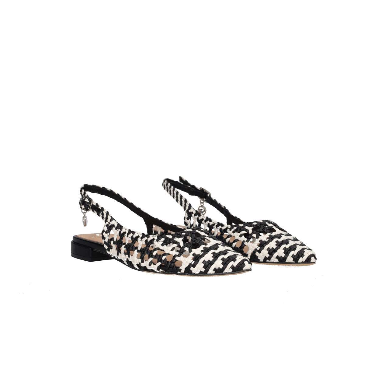 Slingback Donna Bianche e Nere