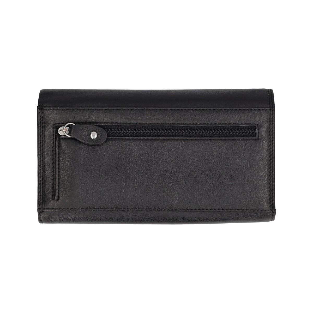 Portafogli Donna Nero in Pelle