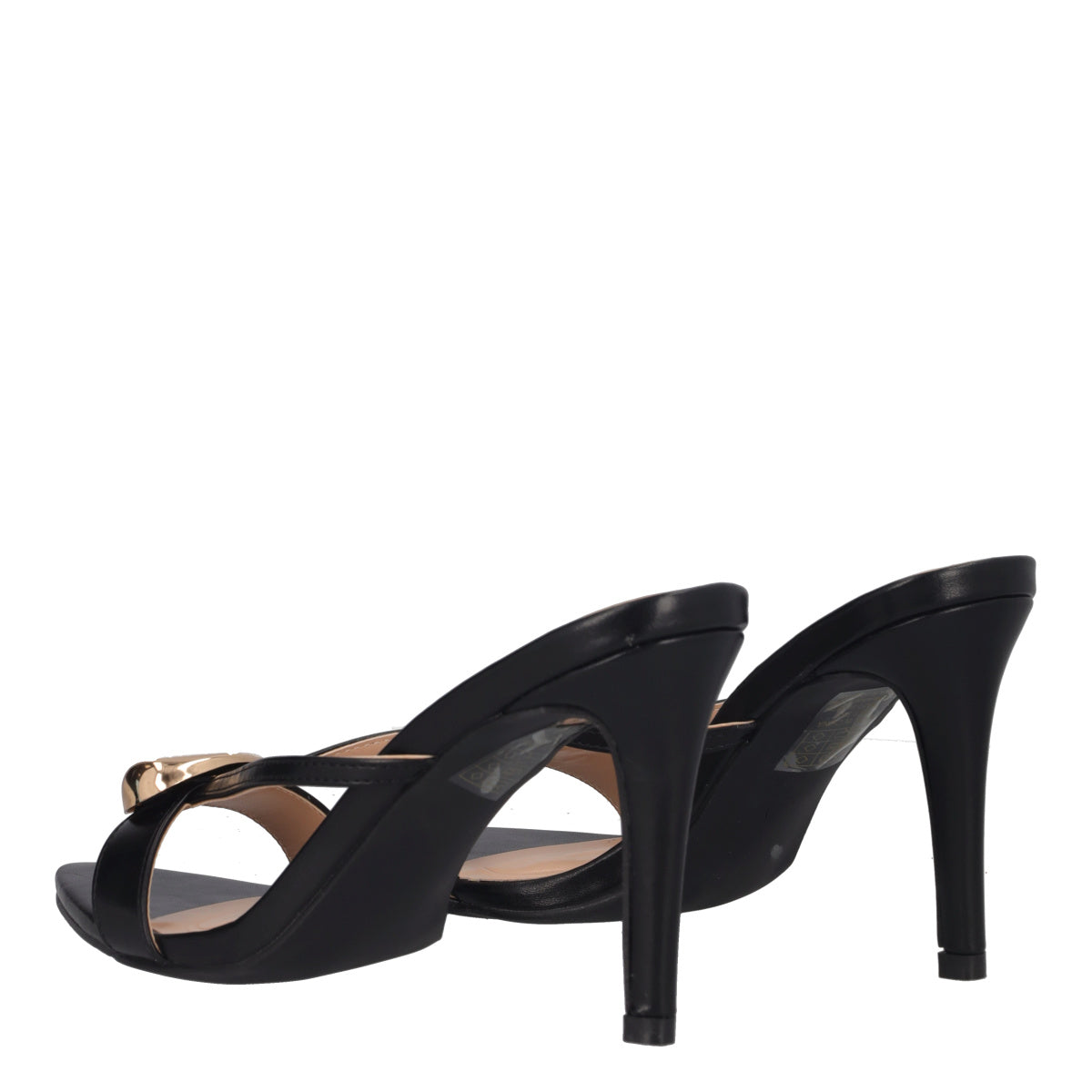 Sandali con Tacco Donna Neri