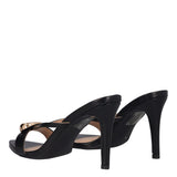 Sandali con Tacco Donna Neri