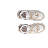 Sneakers Bambina Bianche e Beige