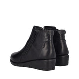 MOVE Stivaletti Donna Neri in Pelle