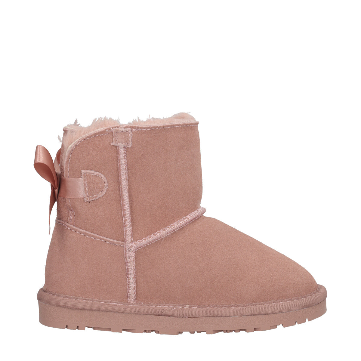 Stivaletti Bambina Rosa in Pelle