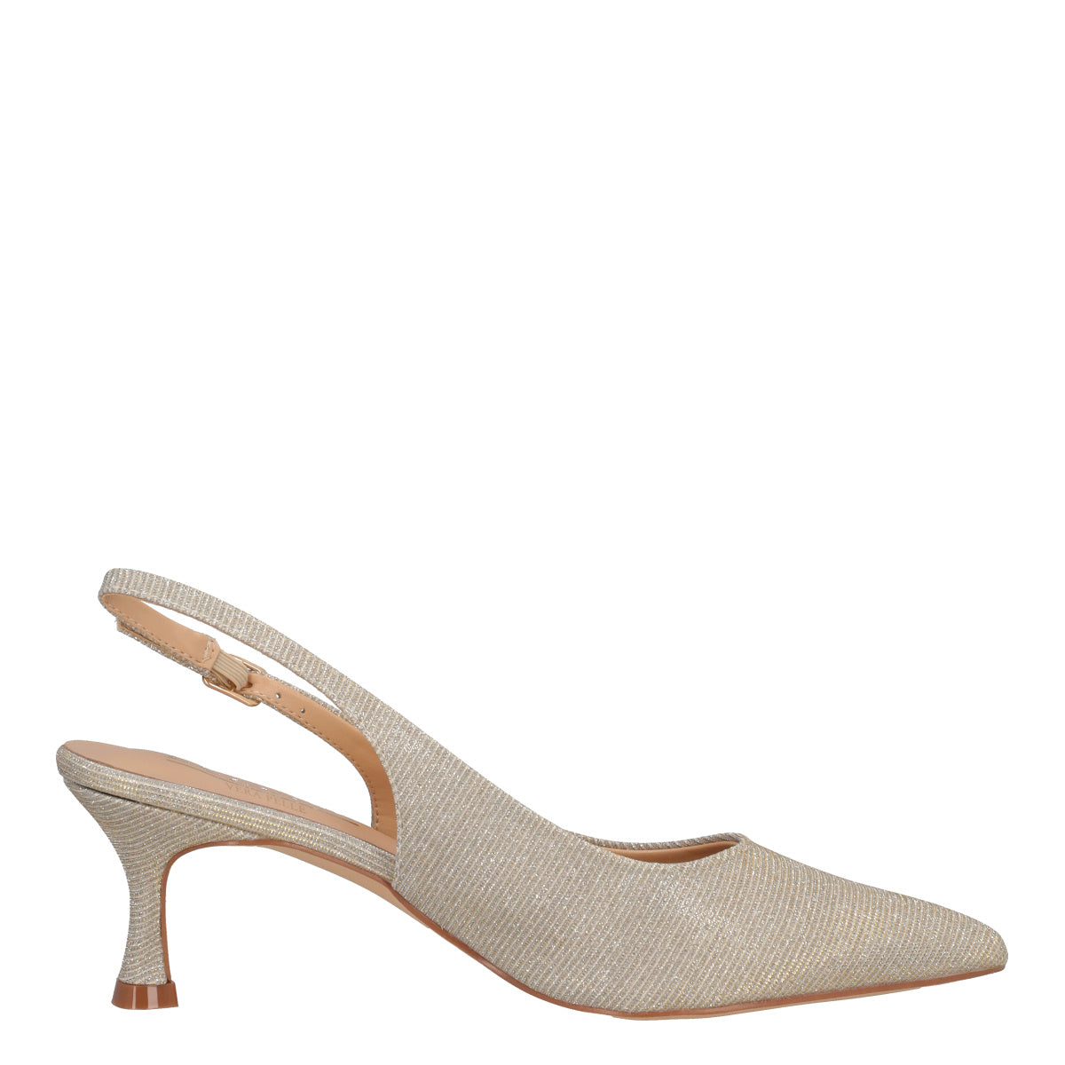 Slingback Donna Champagne