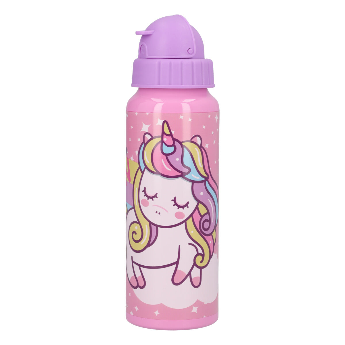 Borraccia Bambine Rosa Unicorni