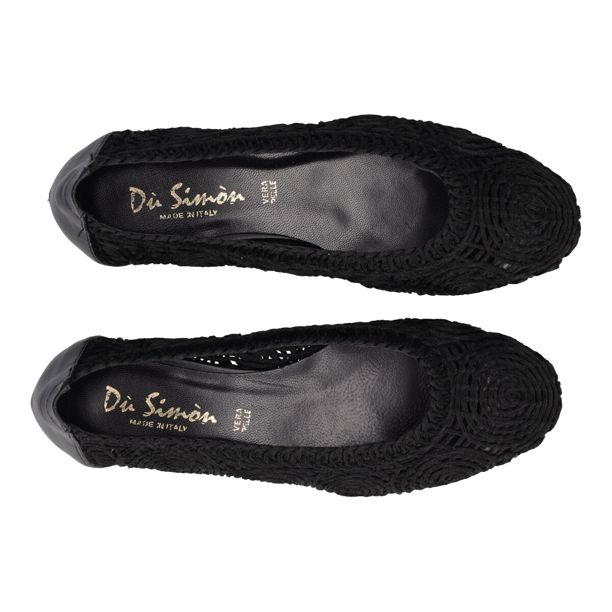 Ballerine Ricamo Nere