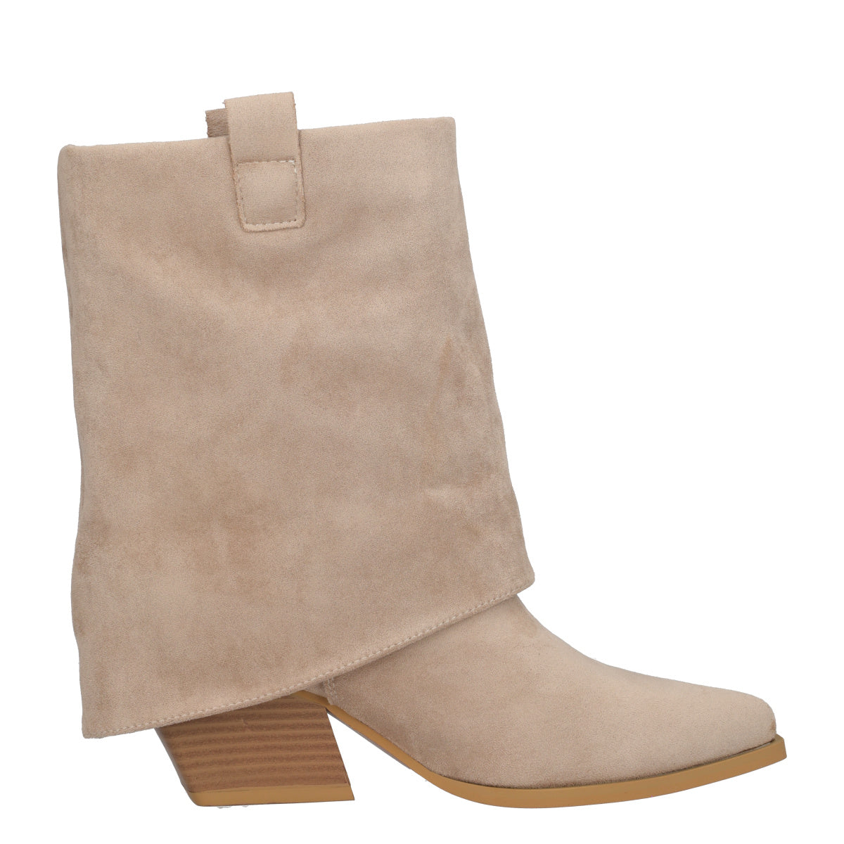 Stivaletti Donna Beige Texani