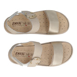 DAYANA Sandali comfort Donna Oro e Beige