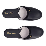 Ciabatta Casa Blu in Pelle