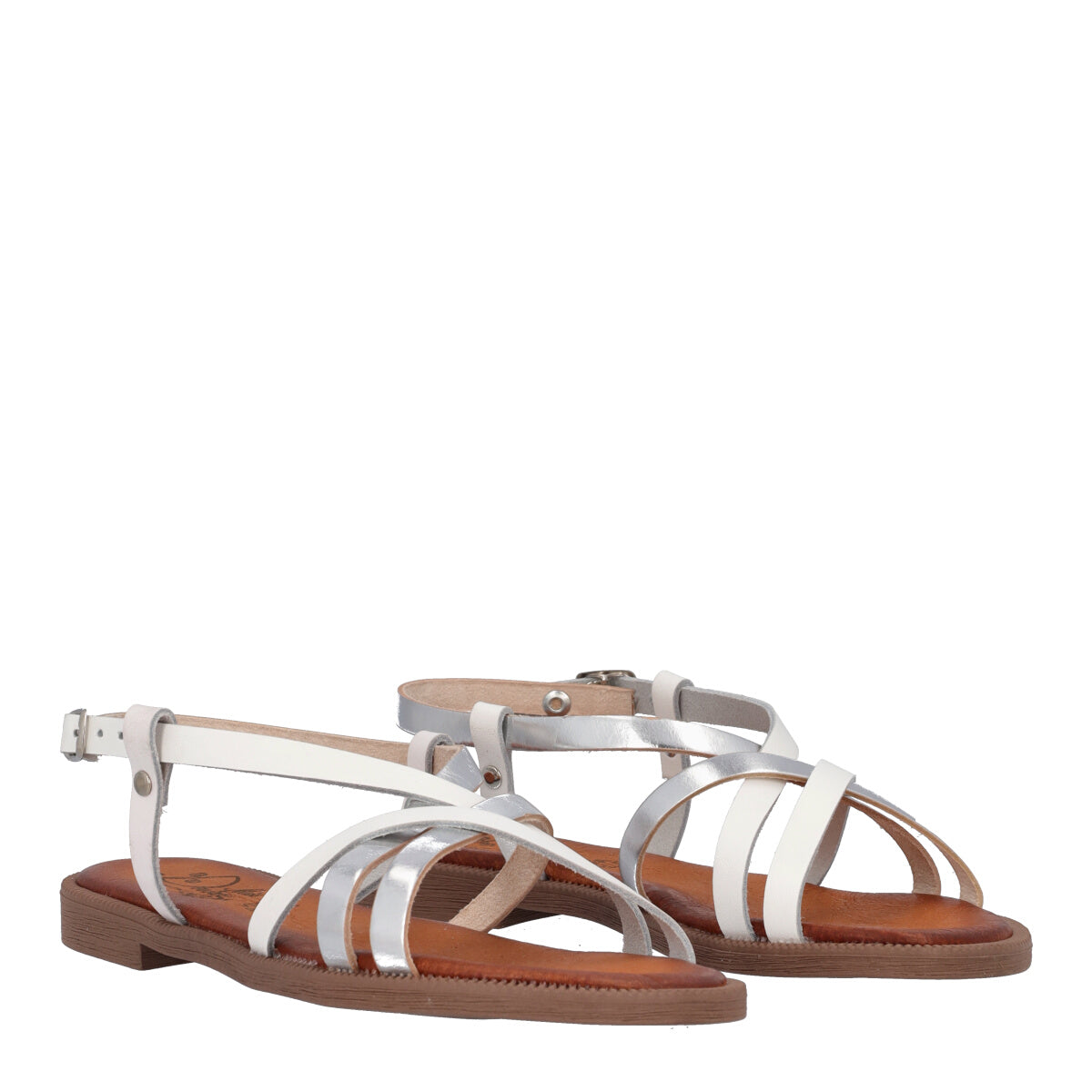 Sandali Donna Bianchi e Argento
