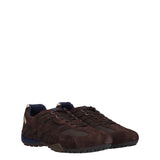 SNAKE Sneaker uomo in camoscio marrone