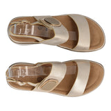 Sandali Donna Beige Satinato
