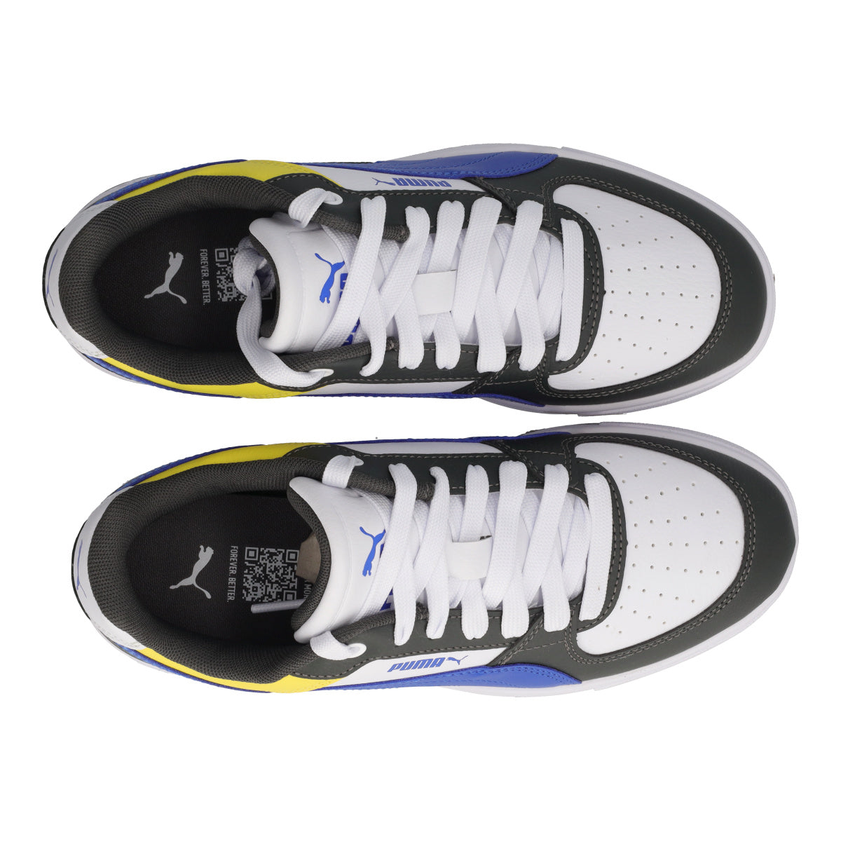 CAVEN III BLOCK JR Sneakers Junior Bianche, Grigie e Blu