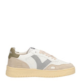 Sneakers Donna Beige, Verdi e Bianche