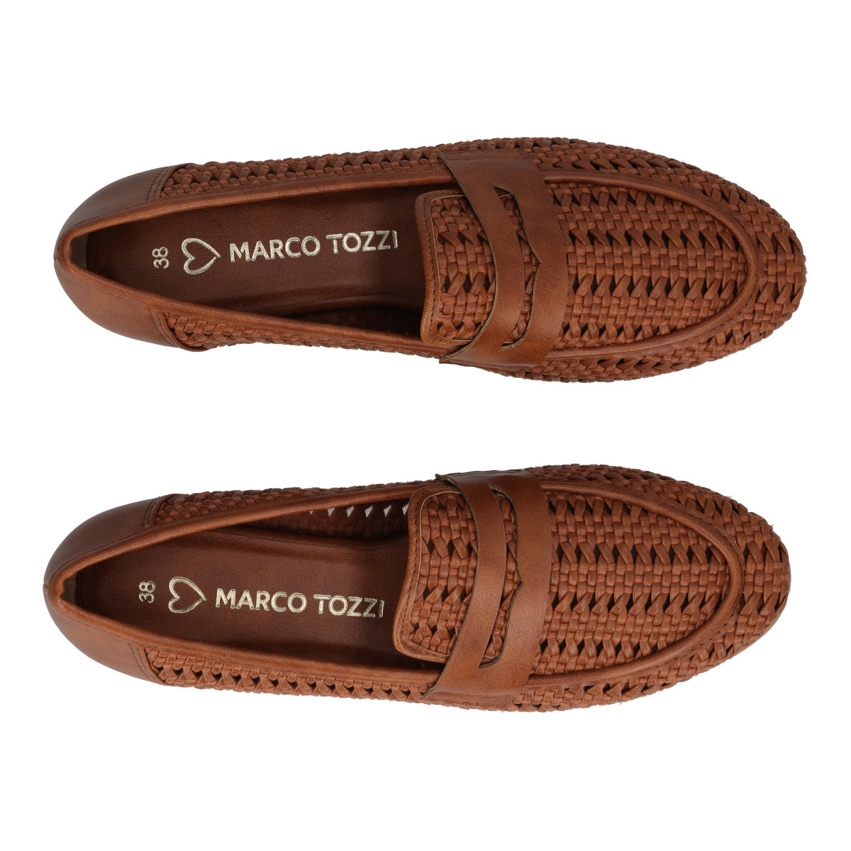 Mocassini Donna Cognac