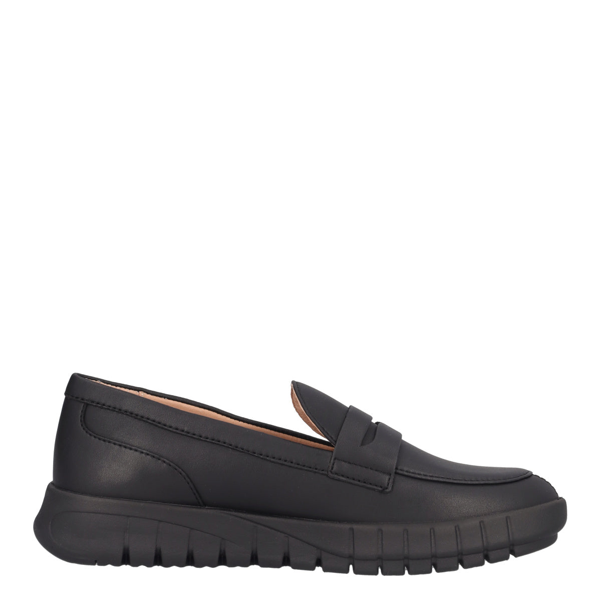 FLEXTRIDE Mocassino donna in pelle nera