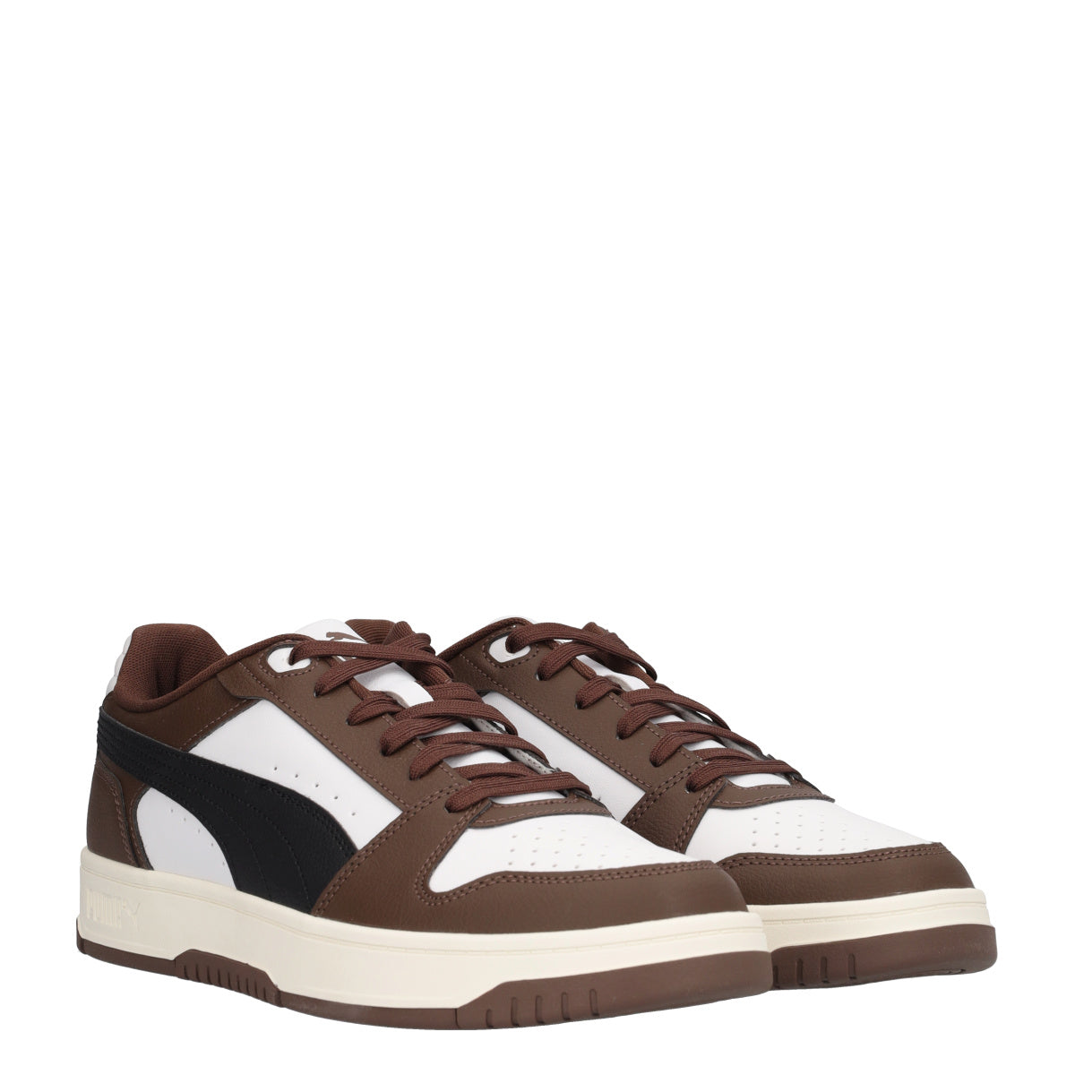 REBOUND SLAM LO Sneakers Uomo Marroni e Bianche
