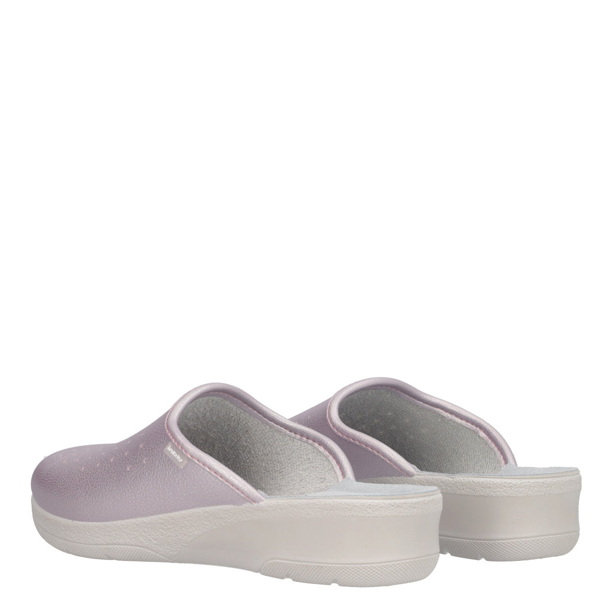 Ciabatte Donna Rosa Metallizzato