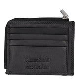 Porta carte Uomo Nero in Pelle