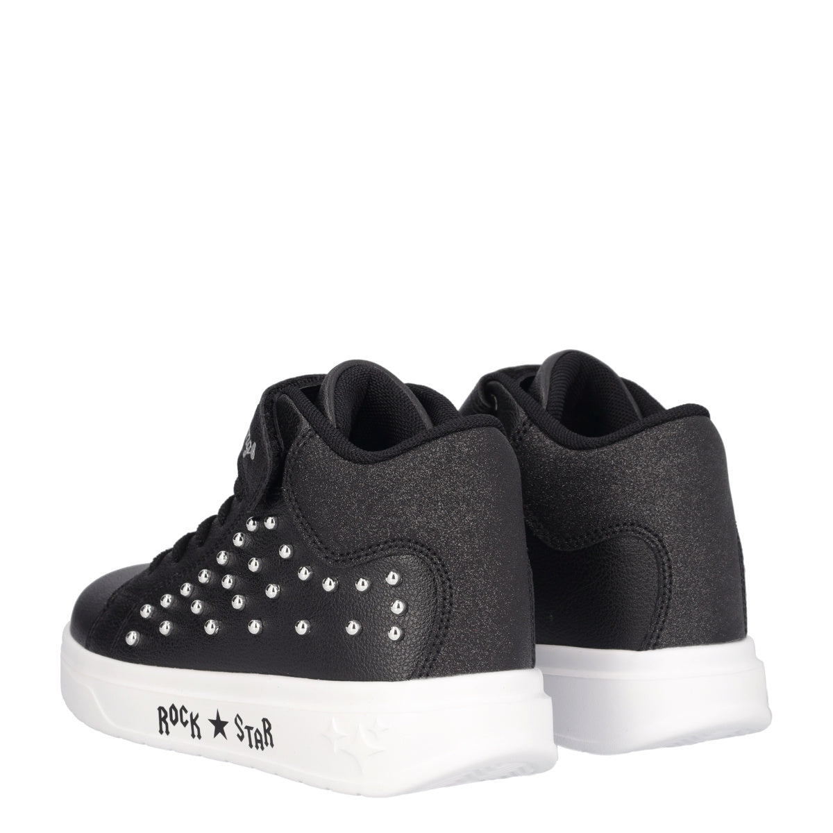 GIRL GLAM Polacchi Bambina Neri