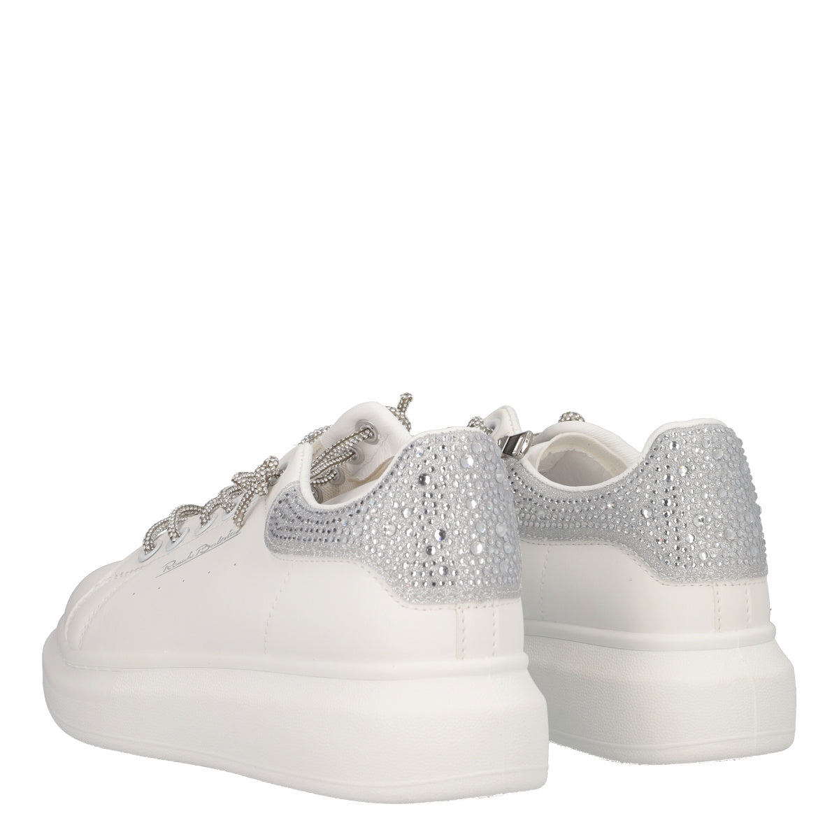 Sneakers Donna Bianche e Argento