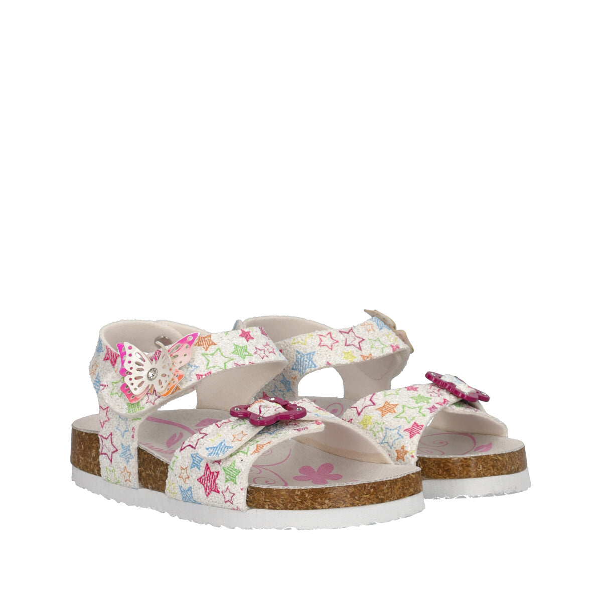 Sandali Bambina Multicolor Farfalle