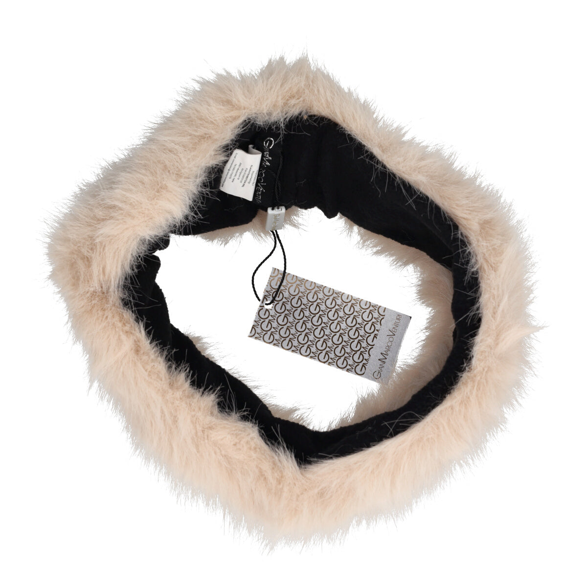 Fascia Capelli Donna Beige