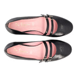 Ballerine a vernice martellata