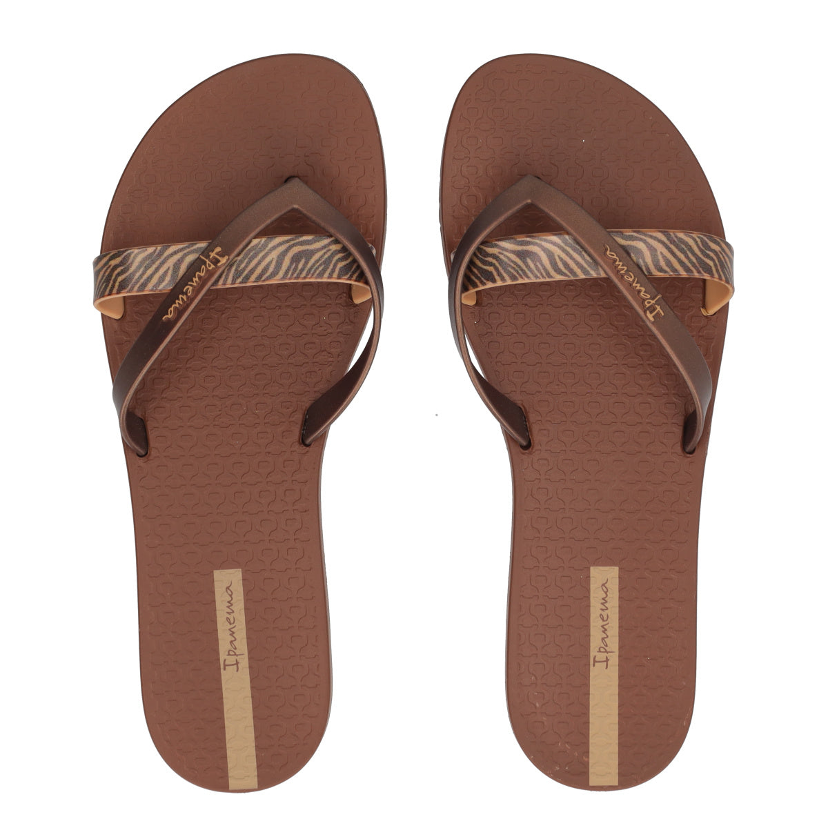 KIREI CHIC FEM Infradito Donna Marroni