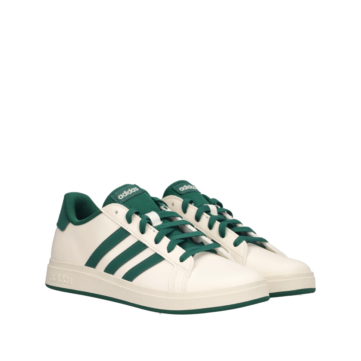 VL COURT 2.0 K Sneakers Junior Bianche e Verdi