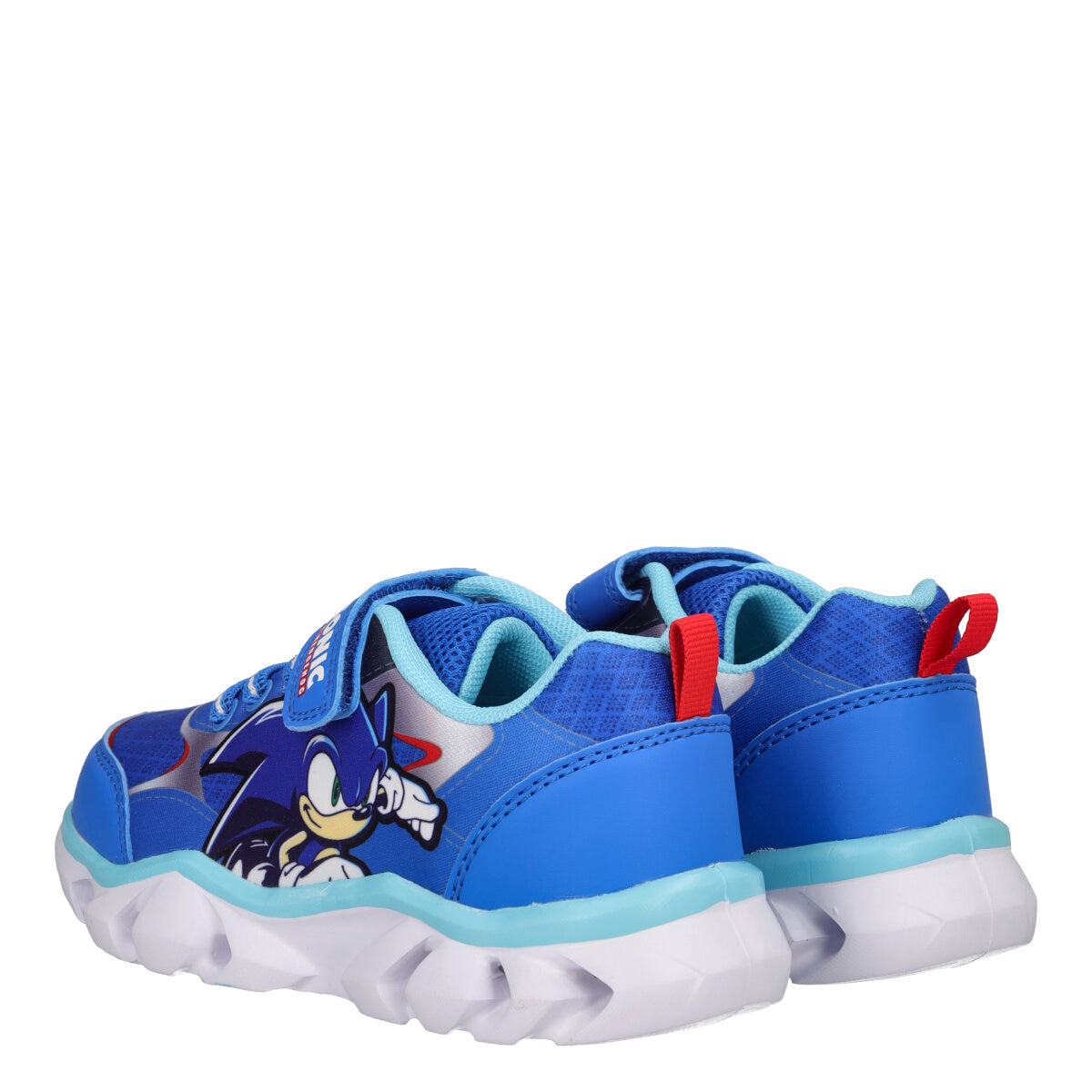 Sneakers Bambini Blu, Sonic con Luci