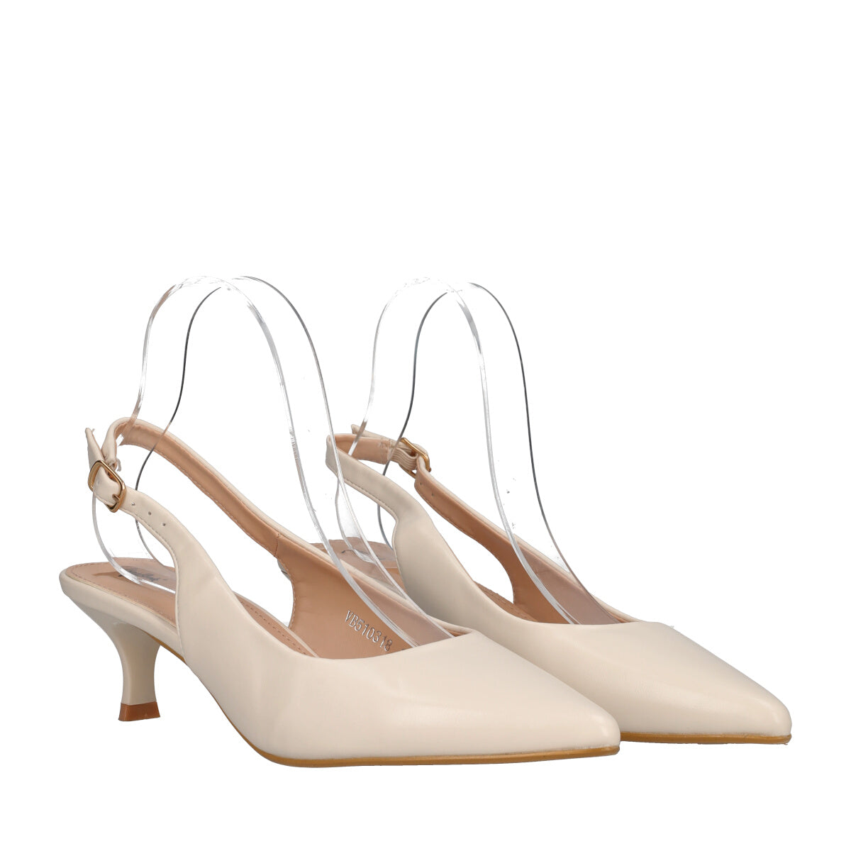 Slingback Donna Beige