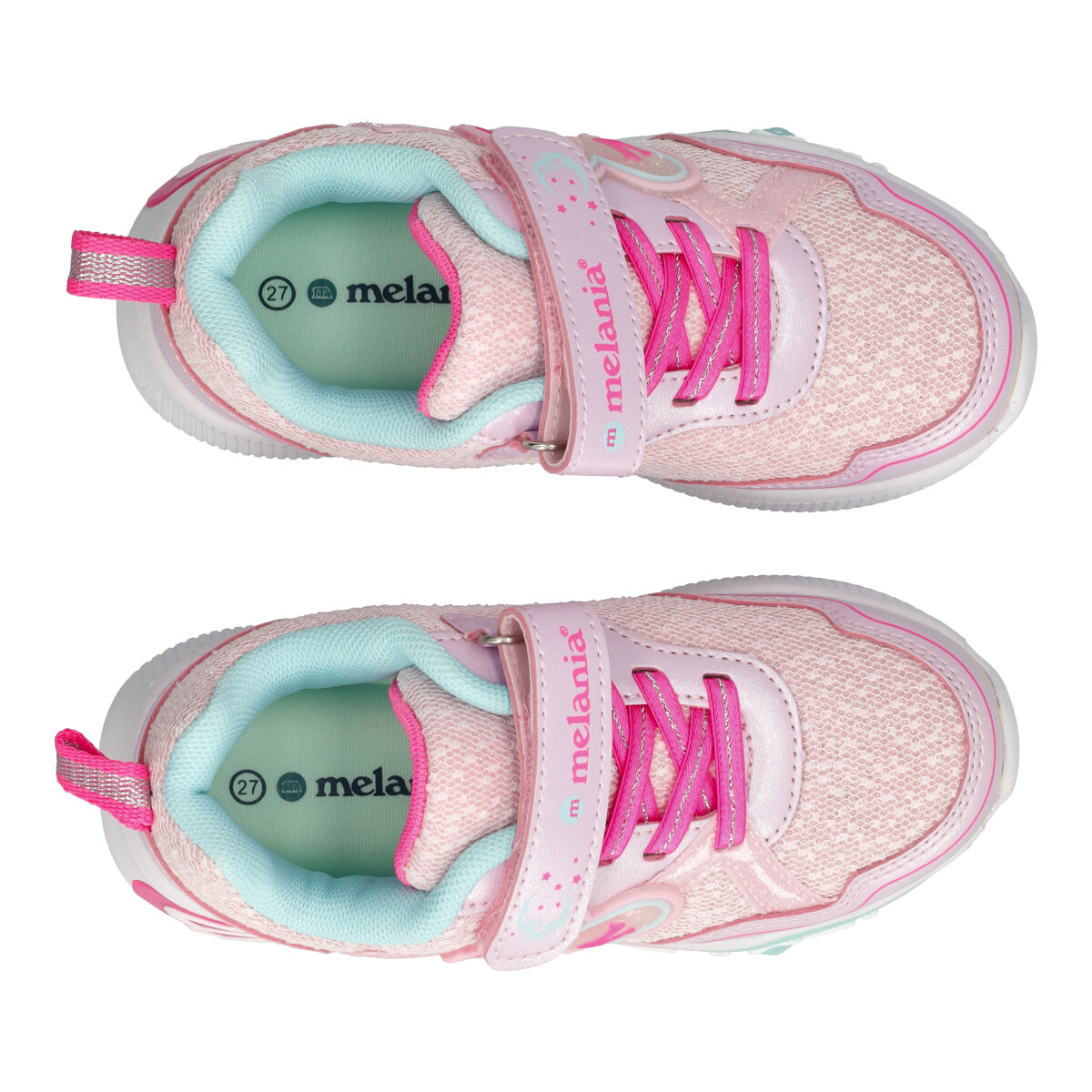 Sneakers Bambina Rosa con Luci