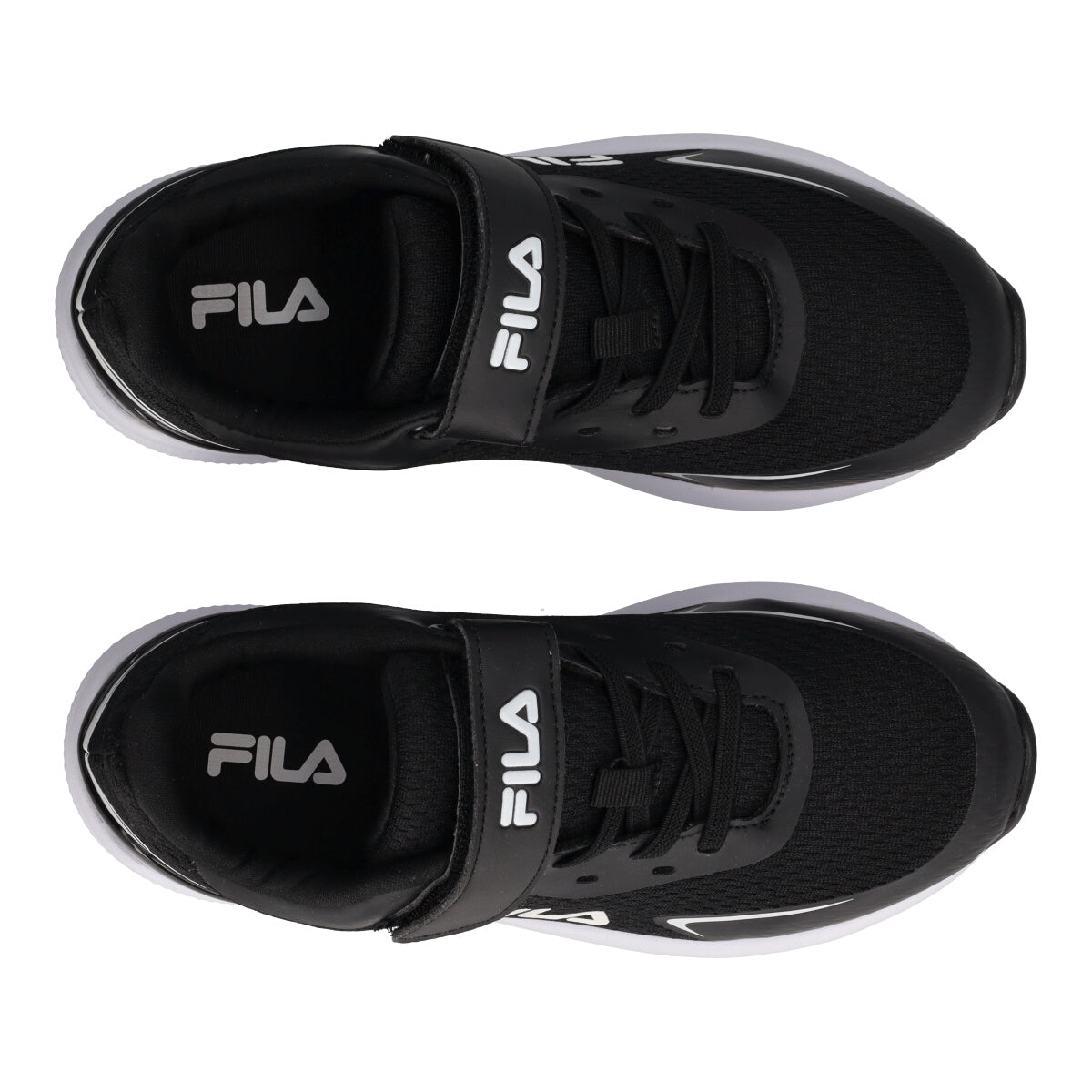 CRUSHER V KIDS Sneakers Bambini Nere e Bianche