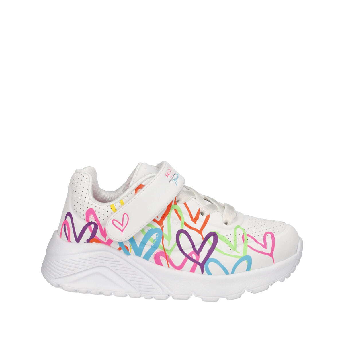 UNO LITE Sneakers Bambina Bianche