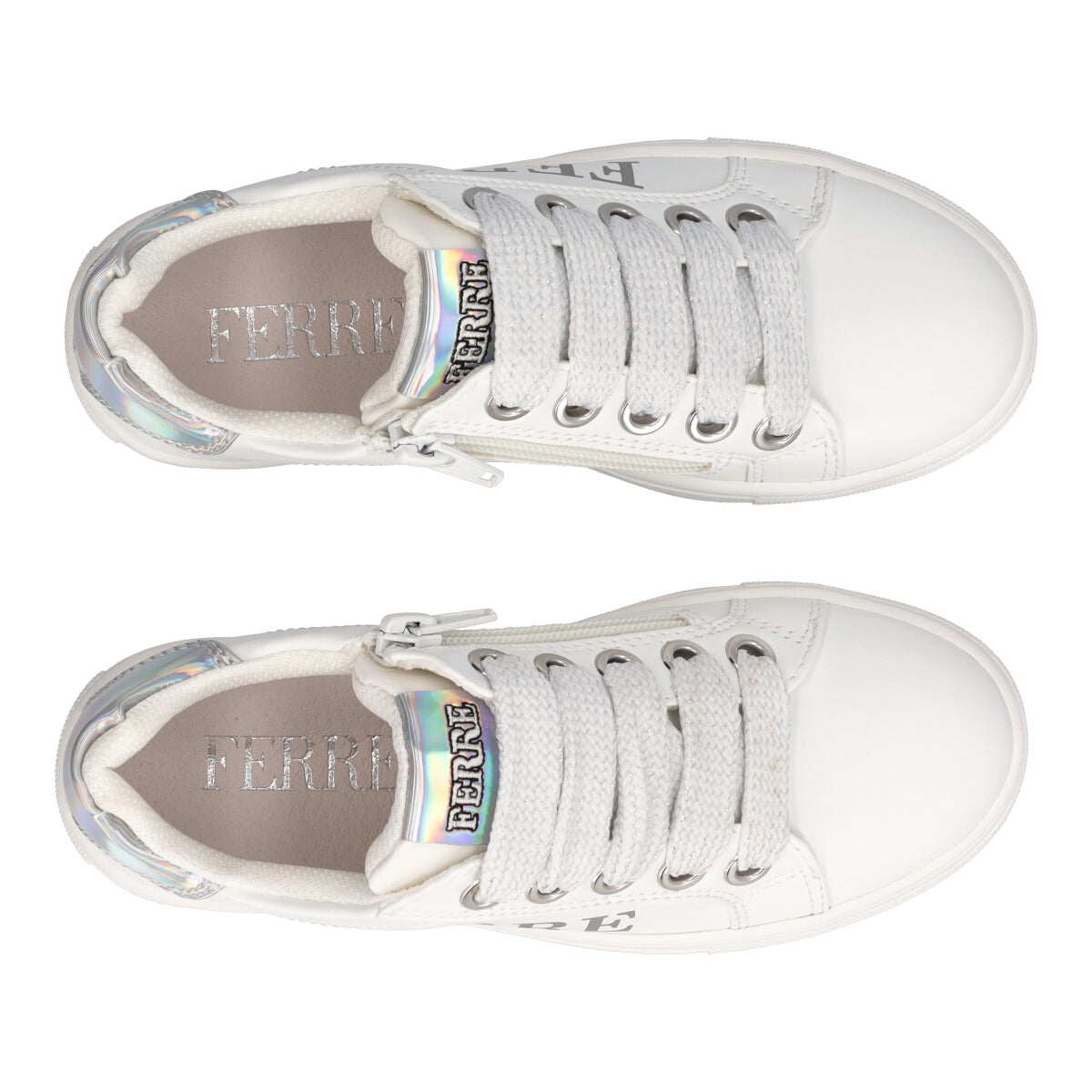 Sneakers Bambina Bianche