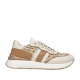 GRAVEL Sneakers Bianche, Avorio e Nocciola