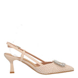 Slingback Donna Beige