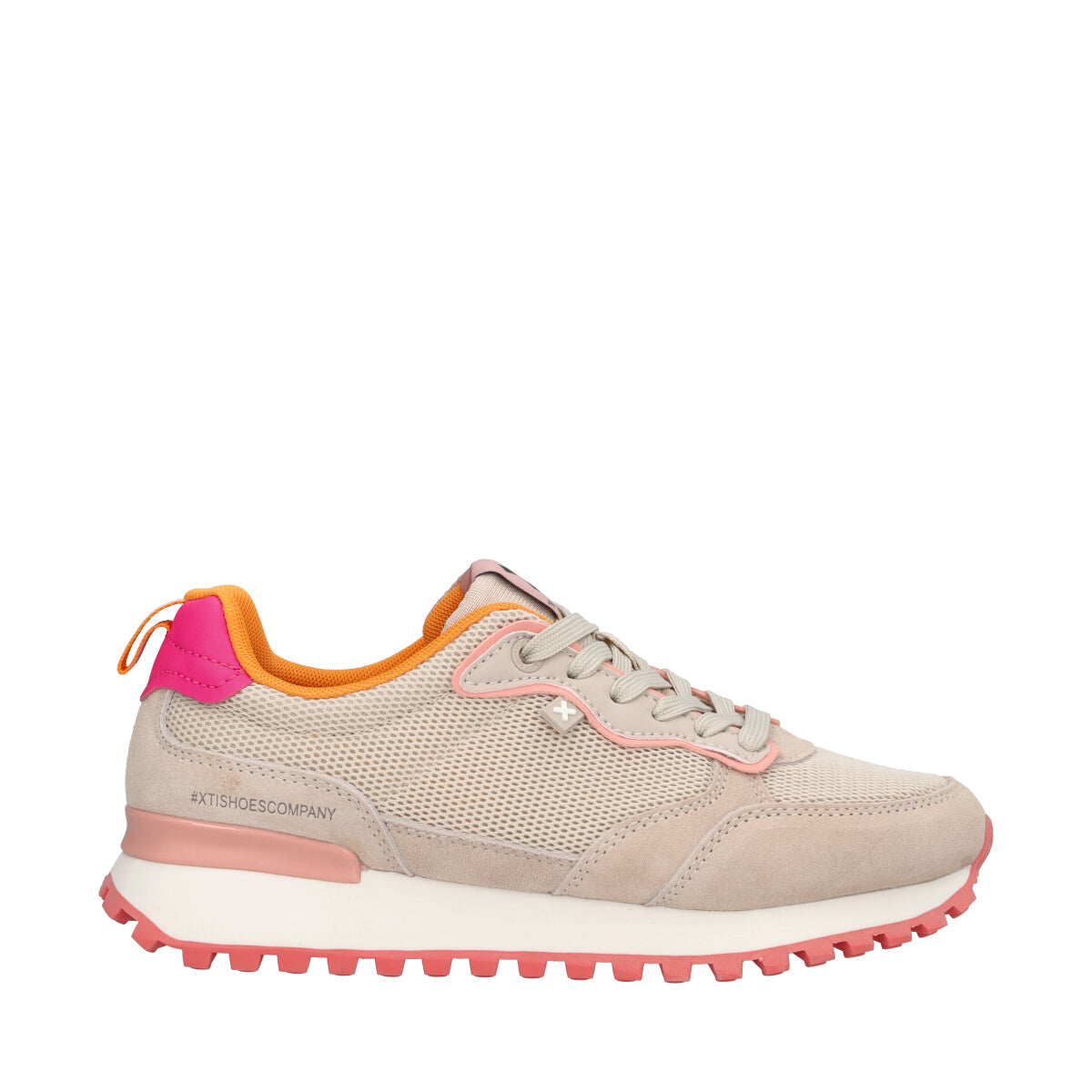 Sneakers Donna Beige Casual