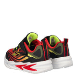 S LIGHTS Sneakers Bambino Rosse e Nere con Luci