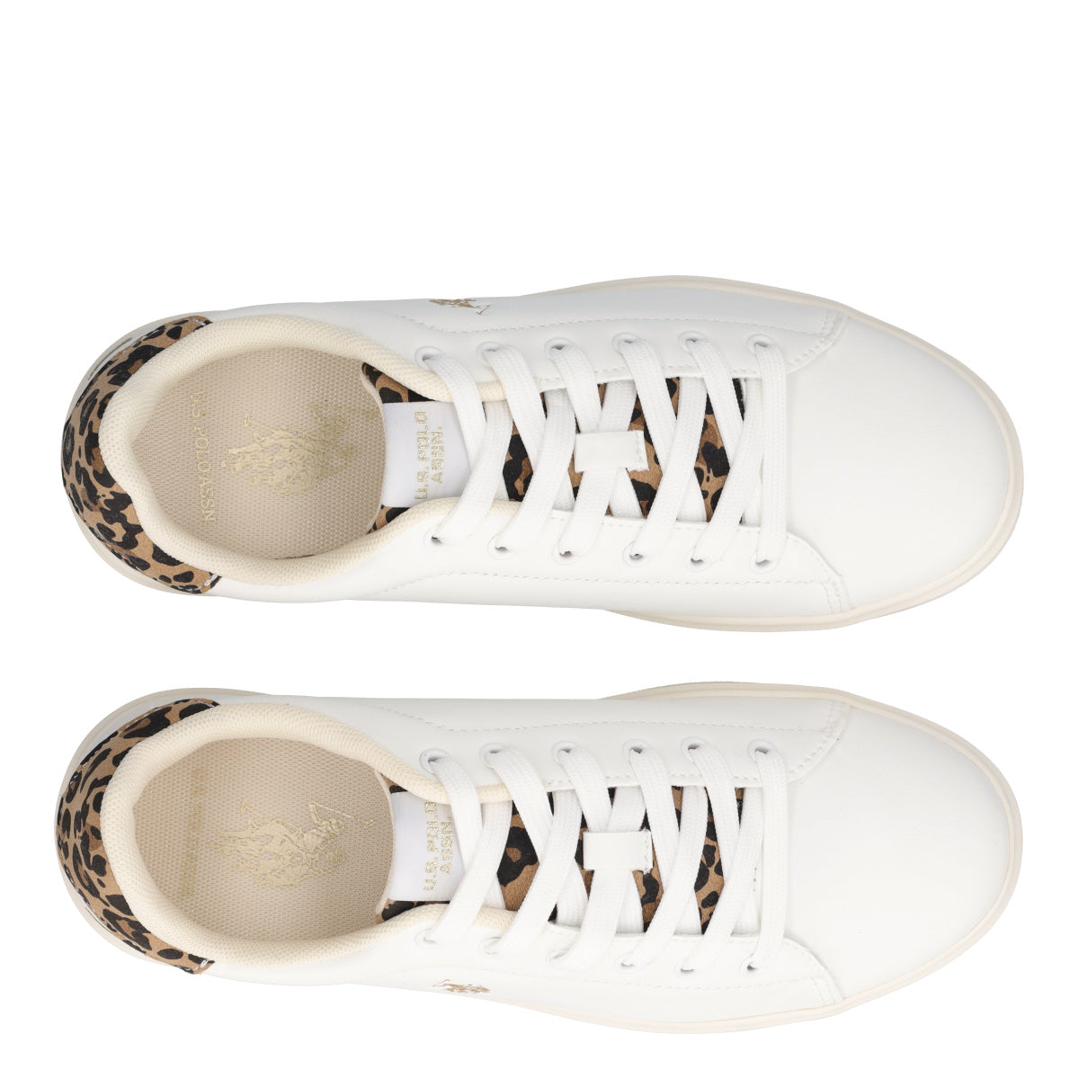 Sneakers Donna Bianche e Leopard