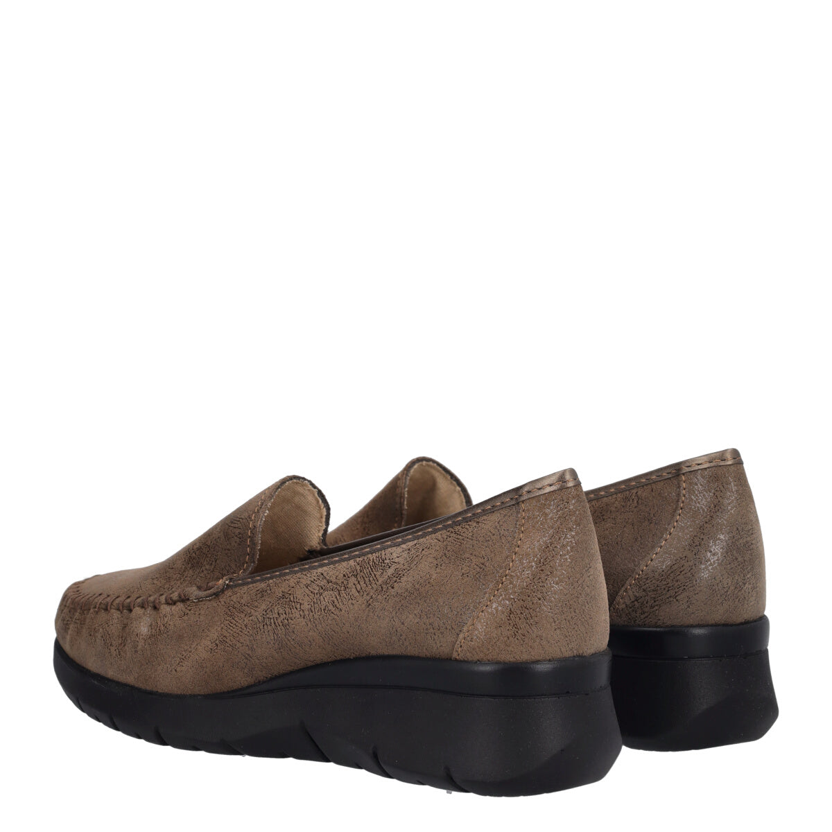 Mocassini Comfort Donna Taupe