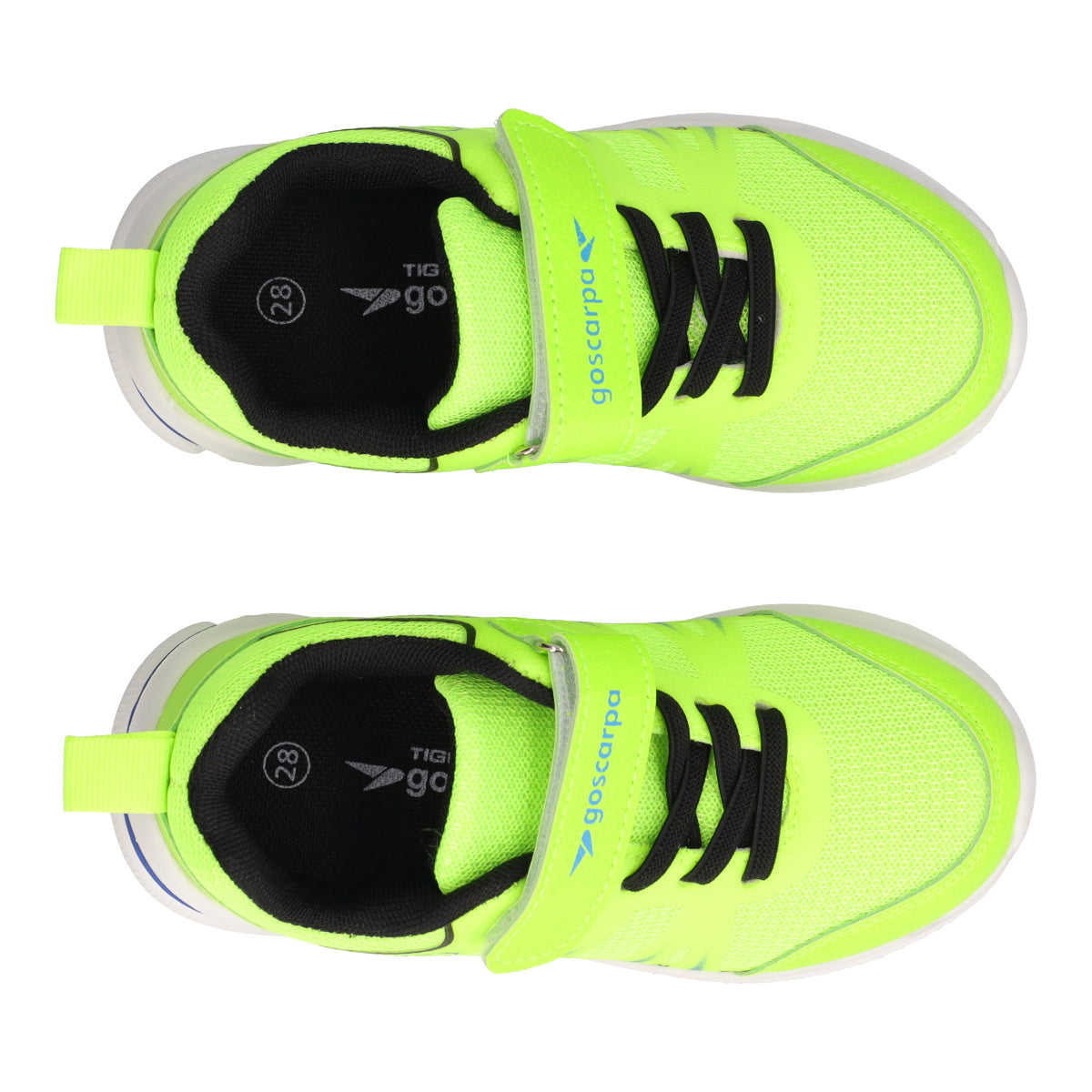 Sneakers Bambini Verde Acido