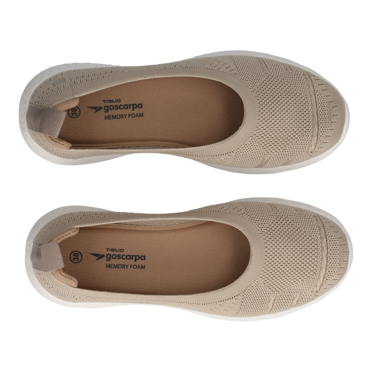 Ballerina Donna Taupe