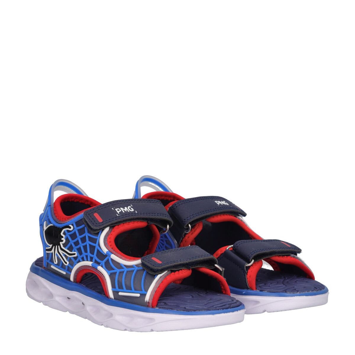 B&G SAND LIGHT Sandali Bambino Blu con Luci