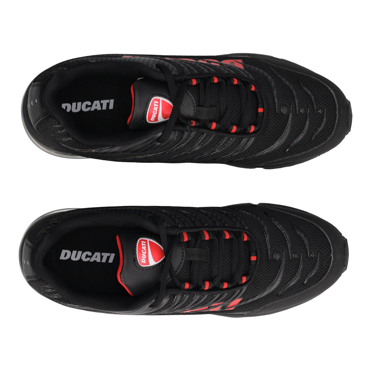 THROTLE Sneakers Uomo Rosse e Nere