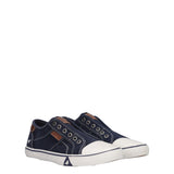 Sneakers Slip-on Uomo Blu Denim