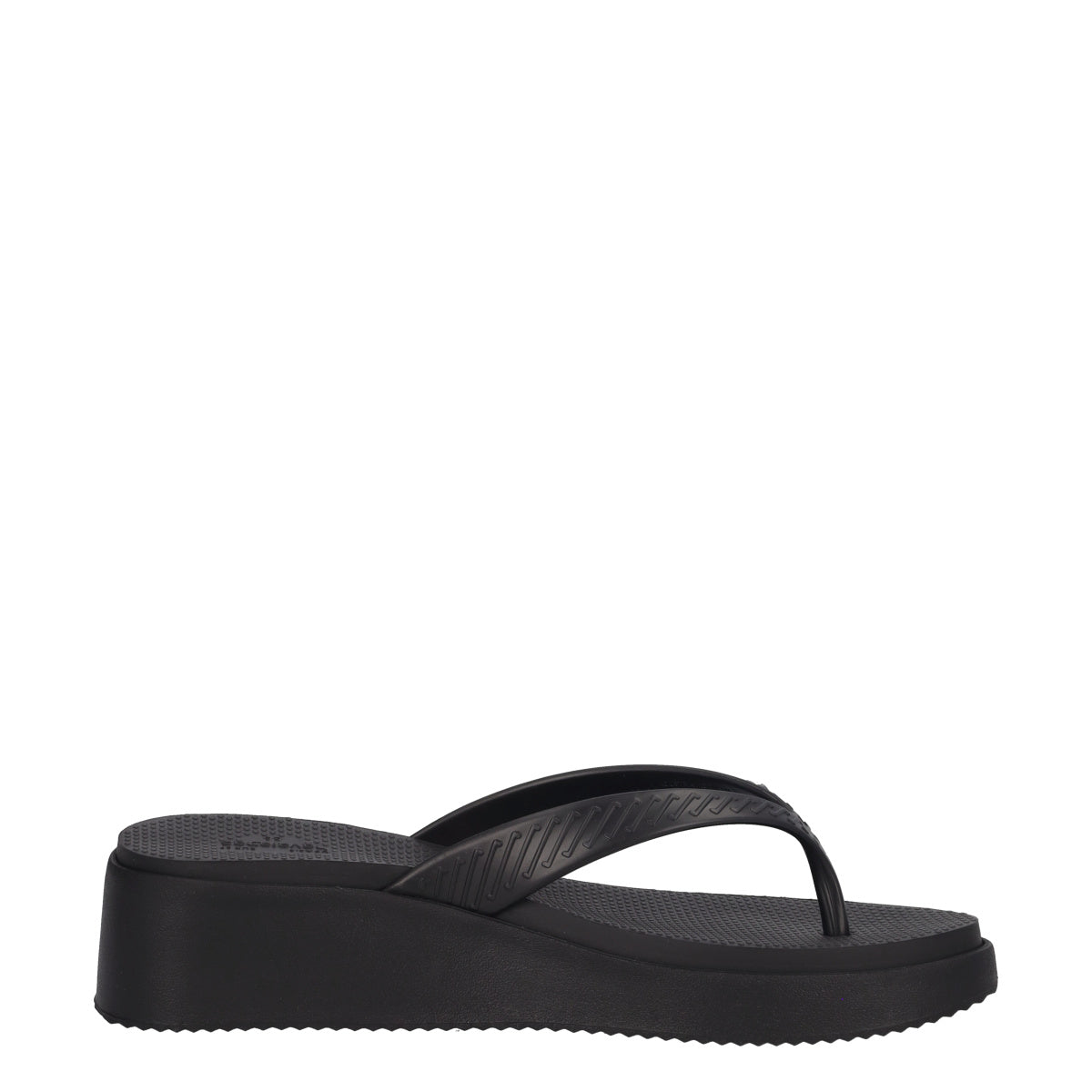 HIGH PLATFORM Infradito Donna Nere