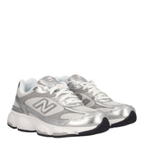 603 - Sneakers Donna Argento e Bianche